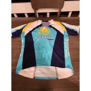 UCI Astana Trek cycling team shirt Size 2xl Bontrager Nwot